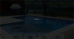 Desktop Screenshot of castelopiscinas.com.br
