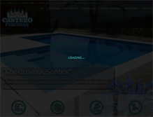 Tablet Screenshot of castelopiscinas.com.br